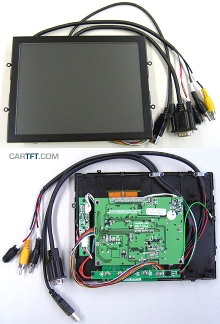 CTF846-<b>ML</b> - VGA 8.0" (4:3) TFT - Touchscreen USB - Video - <b>OPEN-FRAME</b> (<b>600 nits, LED Backlight</b>) <b>[SPECIAL]</b>