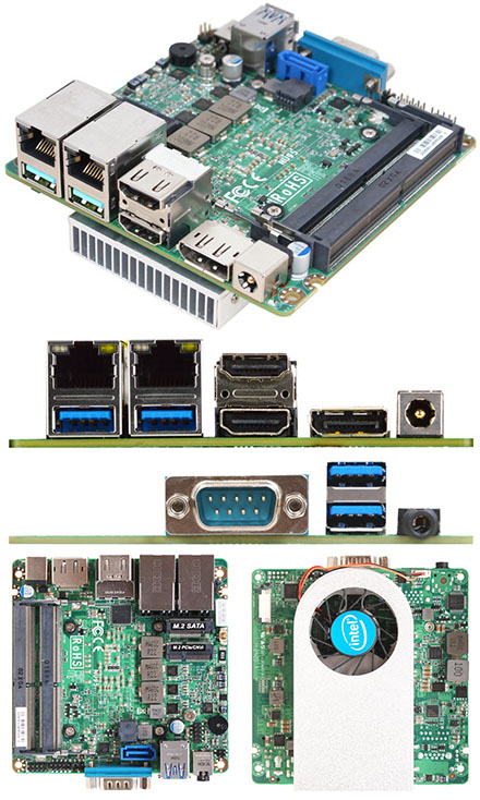 Jetway JNU95V-10210 (Intel Comet Lake-U) [2x LAN, 3x HDMI/DP, NUC, 12-24V DC-in]