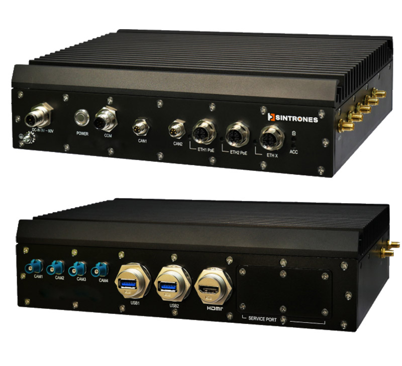 Sintrones IBOX-650P-T1-JAO64-LE (NVIDIA Jetson AGX Orin, 64GB, PoE, T1, GMSL support)